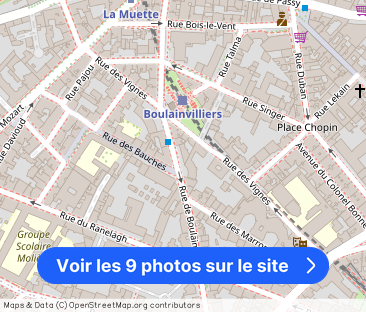 Rue de Boulainvilliers, Paris - Photo 1