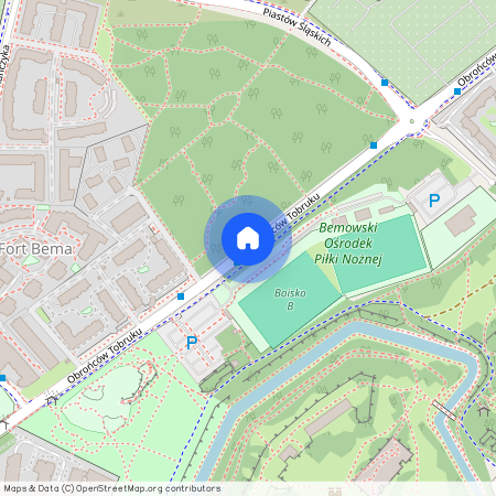 ul. Obrońców Tobruku, Fort Bema, Bemowo, Warszawa, mazowieckie