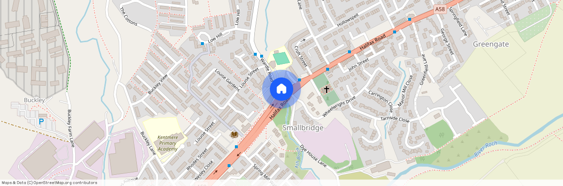 Halifax Road, Rochdale, OL12 9AB