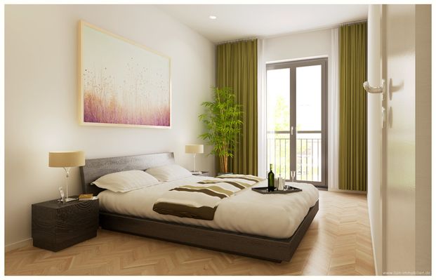 Eberswalde: ERSTBEZUG im LUXUS Neubau: 1-Zi mit 24 m² und Balkon ab 2026 BEZUGSBEREIT - Photo 1