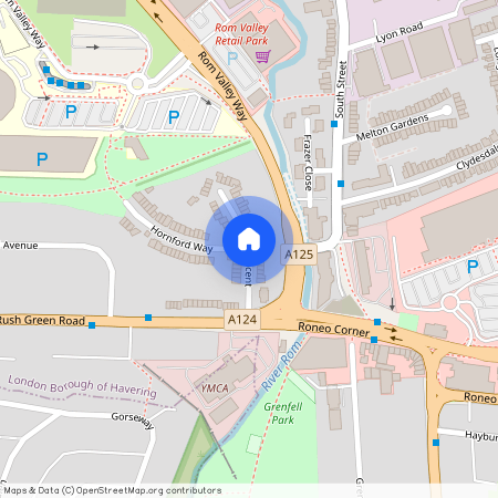 Rom Crescent, Romford, RM7