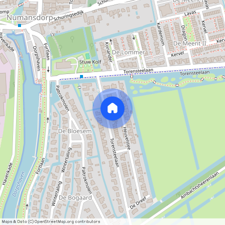 Torensteelaan 15, Numansdorp Woonkern, 3281MA