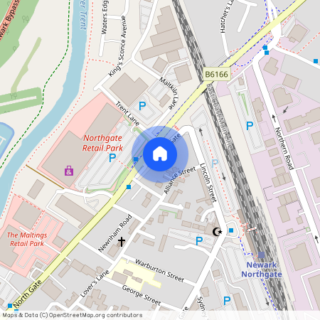Blue Man Court, Newark NG24