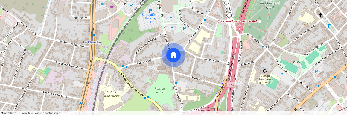 Rue Pige au Croly 99 1, Charleroi