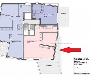 Charmant appartement de 2.5 pièces à louer à la campagne - Photo 2