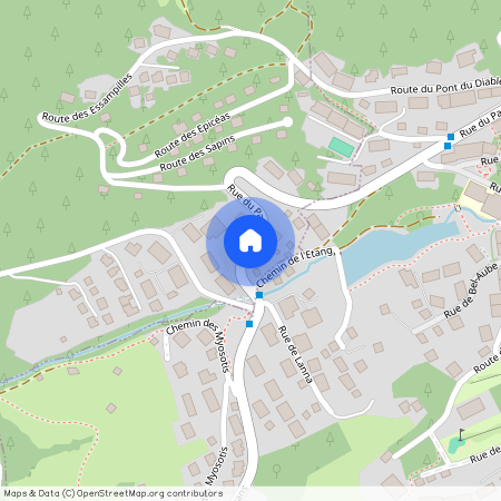 route de Lens Crans, Crans-Montana