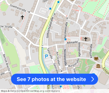 Zentrale 2-Zimmer-Dachgeschosswohnung in Auerbach – frisch renovier... - Photo 1