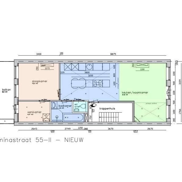 Wilhelminastraat 55-2, Cremerbuurt-Oost, 1054VW, Amsterdam - Foto 1