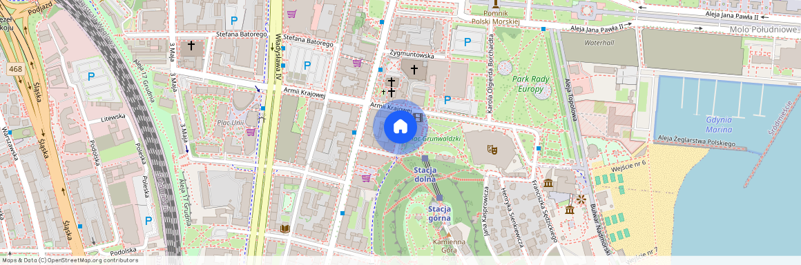 pl. Grunwaldzki, Śródmieście, Gdynia, pomorskie