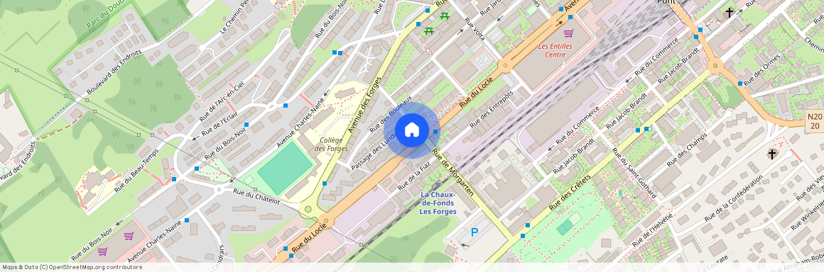 Rue du Locle 22, 2300 La Chaux-de-Fonds, Suisse