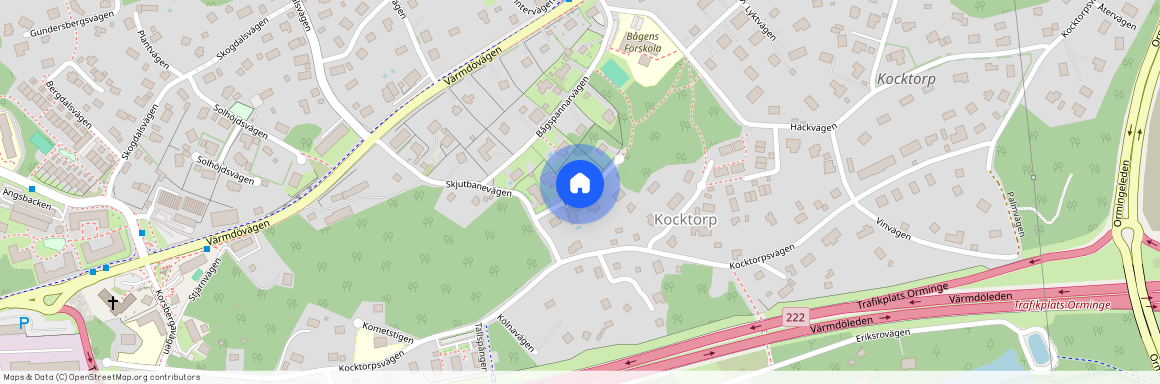 Kulvägen, Saltsjö-Boo