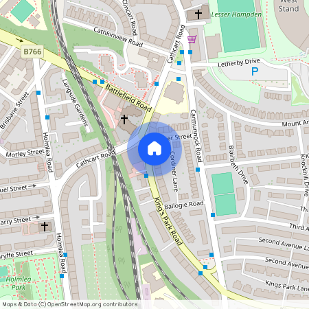 Kingspark road, Flat 3/2, Mount Florida, G44 4TT