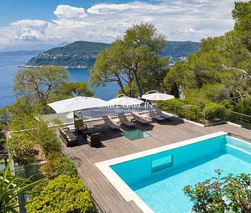 Saint Jean Cap Ferrat, à louer, Maison contemporaine, vue mer - Photo 2