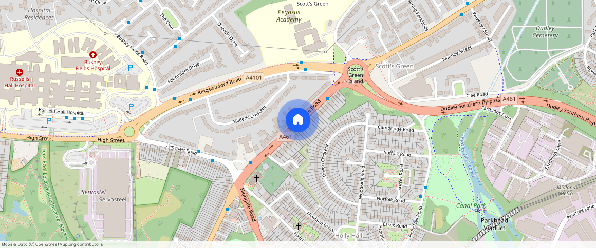 Stourbridge Road, Dudley, DY1