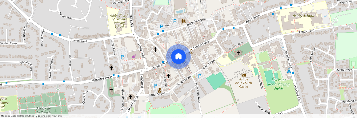 Market Street, Ashby-de-la-Zouch, LE65