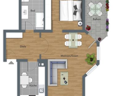 Hell und lichtdurchflutet – Bezug kurzfristig - Photo 3