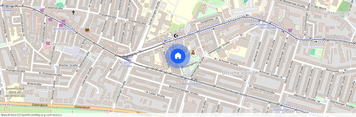 Oranienstraße, 28205 Östliche Vorstadt - Hulsberg