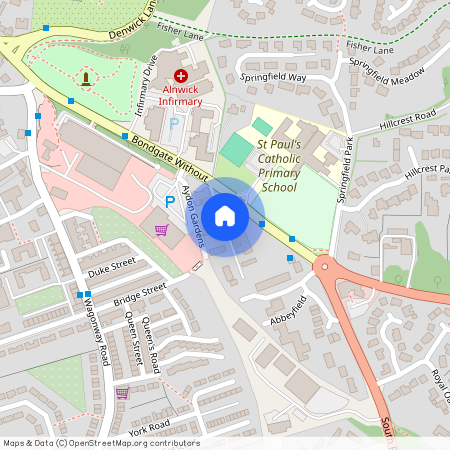 Belvedere Terrace, Alnwick, Northumberland, NE66