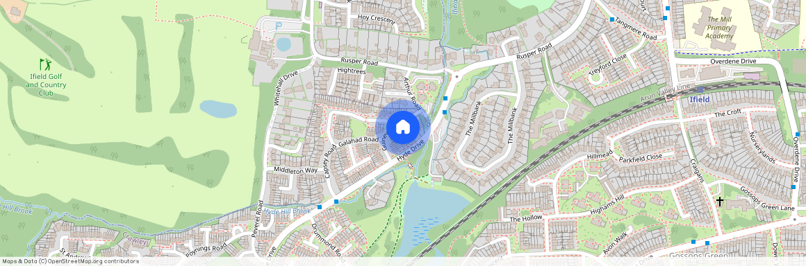 Guinevere Road, Ifield West