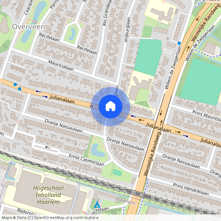 Overveen, Julianalaan