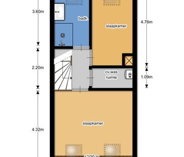 Appartement te huur: Lambertus Hortensiuslaan 62 1412 GX Naarden - Foto 6