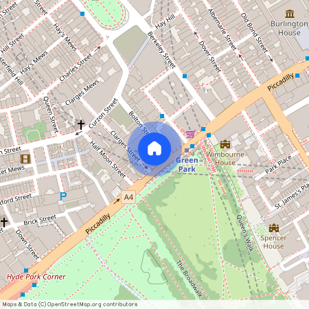 Clarges, 1 Ashburton Place, London