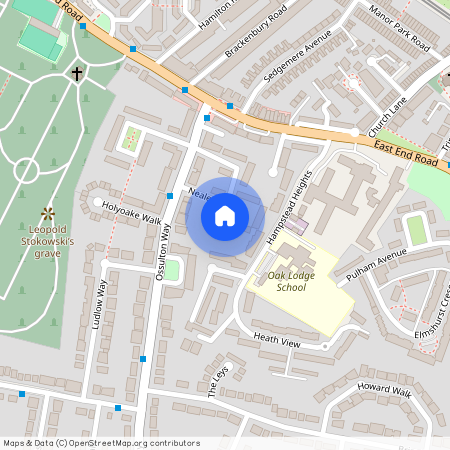 Neale Close, Hampstead Garden Suburb, London, N2