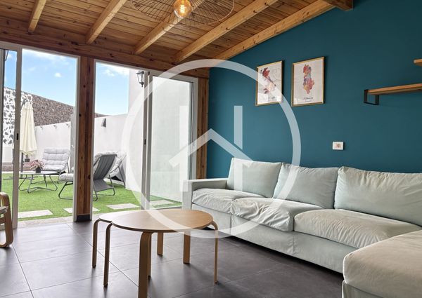 Moderna casita de una planta en Güimar