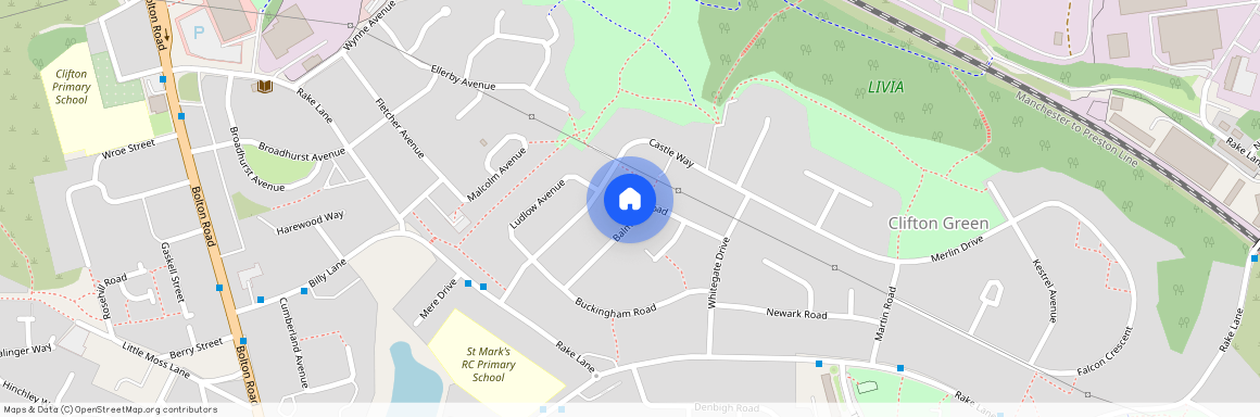 Balmoral Road, Clifton, Swinton, Manchester, M27