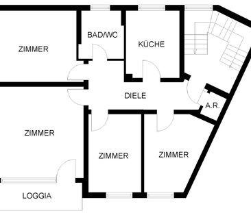 Wohnung in Herne-Horsthausen mit Balkon - Photo 4