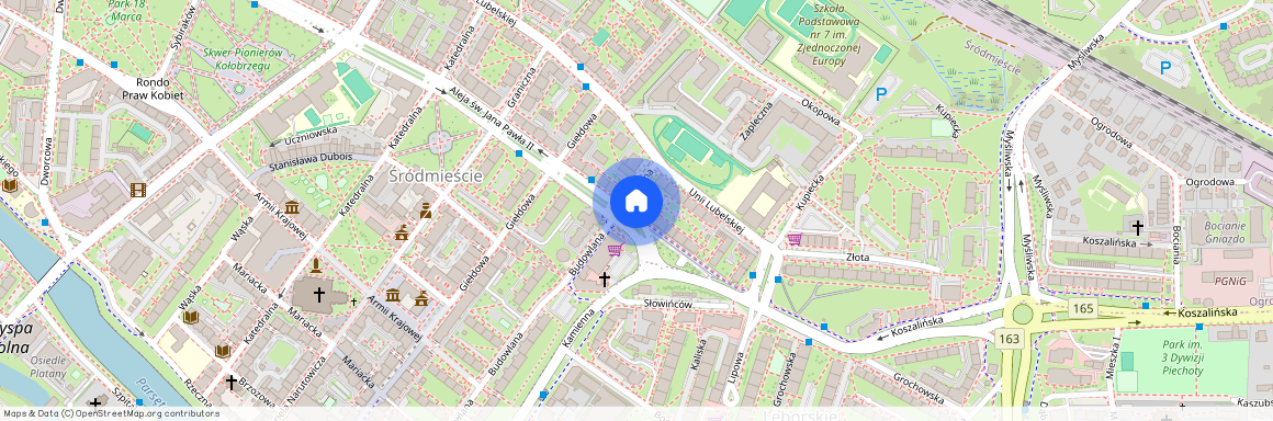 Aleja św. Jana Pawła II 22, Kołobrzeg, kołobrzeski, zachodniopomorskie