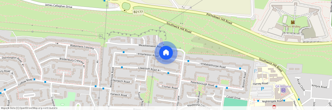 Harleston Road, Wymering, Portsmouth, PO6
