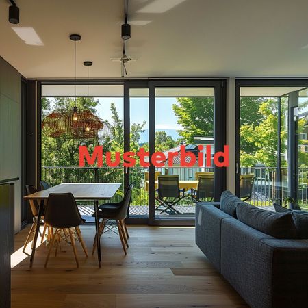 Changer de propriété : Appartement moderne de 3,5 pièces avec vue imprenable à Inwil - Foto 2