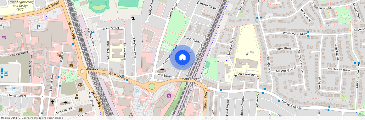 Vincent Street, Cheshire CW1