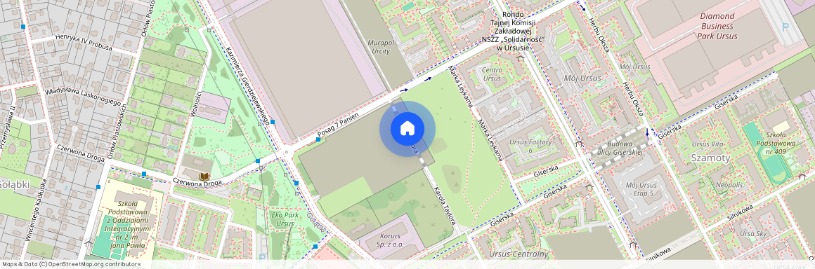 ul. Karola Taylora, Szamoty, Ursus, Warszawa, mazowieckie