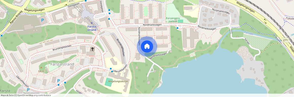 Nordmarksvägen, Farsta