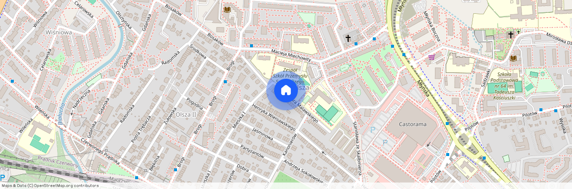 Mieszkanie Kraków, Grzegórzki, Olsza ul. Malawskiego