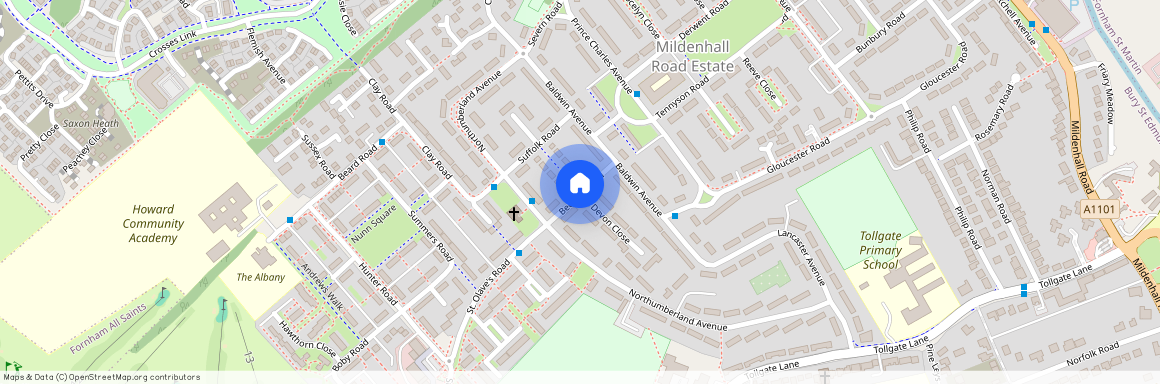 Bedford Road, Bury St Edmunds IP32