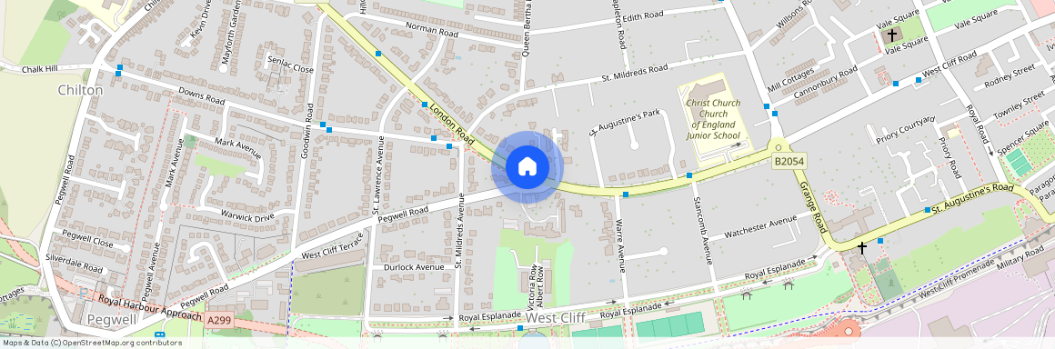 First Floor Flat, 20 Westcliff Terrace Mansions, Pegwell Road, CT11