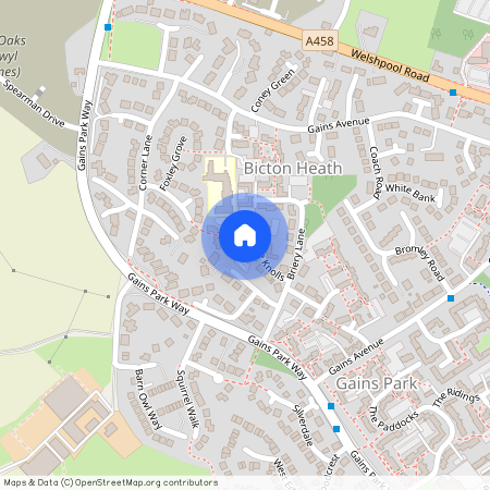 The Knolls, Bicton Heath, Shrewsbury, SY3 5DR