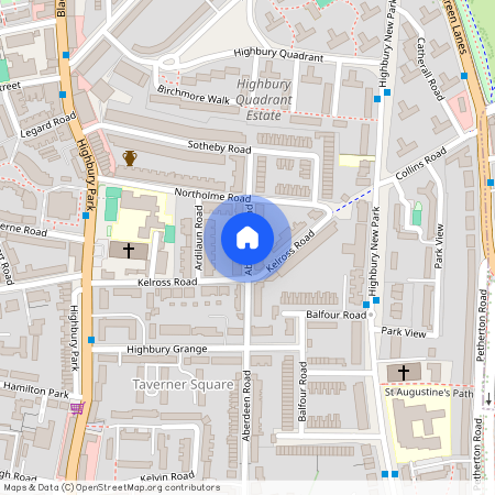 Aberdeen Road, Highbury, London, N5