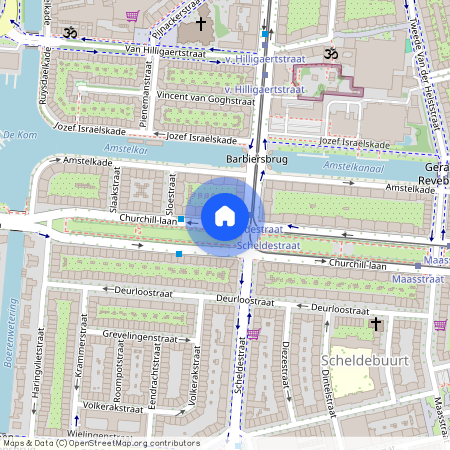 Scheldebuurt, 1078 EX, Churchill-laan, Amsterdam