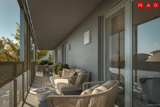 Neubauprojekt/Erstbezug am Bindermichl - 4 Zimmer & 2 x Sonnenbalkon - Hochwertige Ausstattung: Deckenkühlung, Fußbodenheizung, elektr. Raffstores... - Foto 1