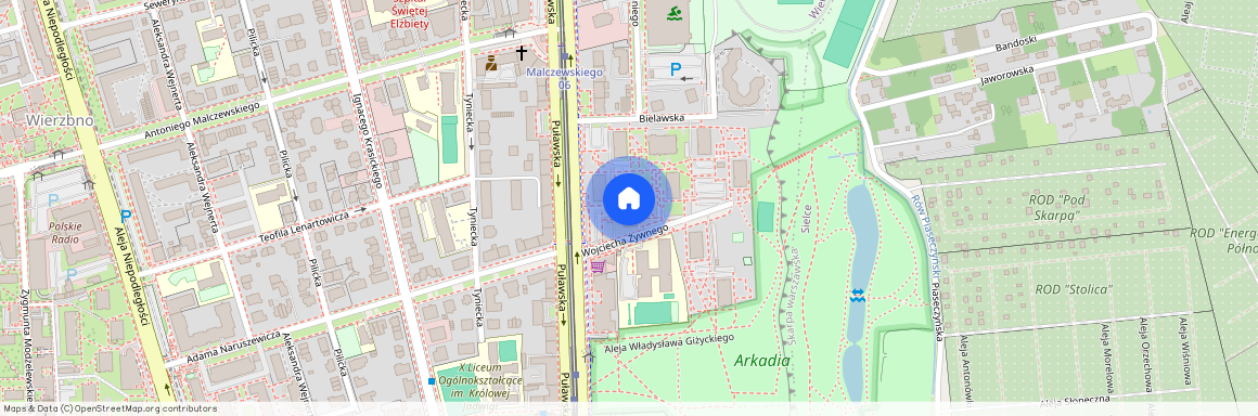 Mokotów, ul. Wojciecha Żywnego, Warszawa