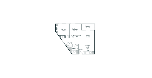 Fully Furnished 2 Bedroom Apartment - Photo 1