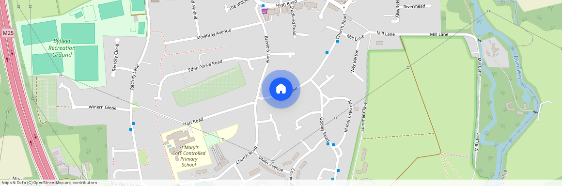 West Byfleet, Surrey, KT14