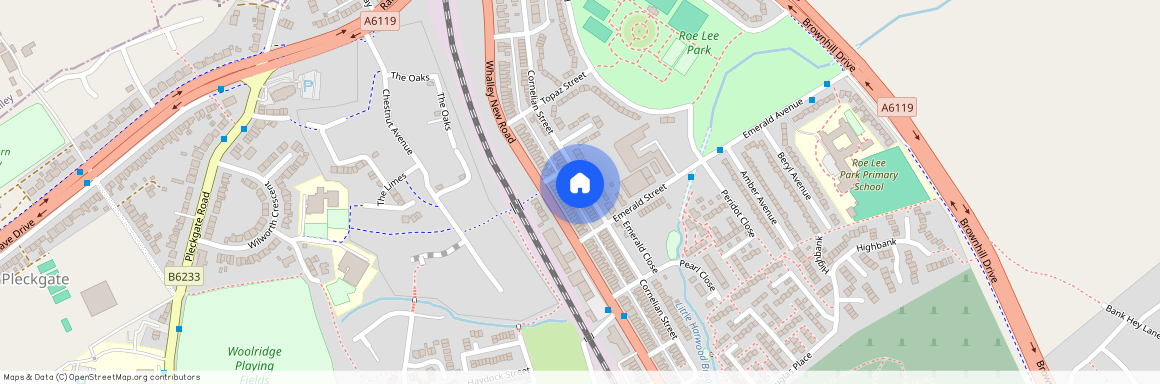 Cornelian Street, Blackburn, Lancashire, BB1