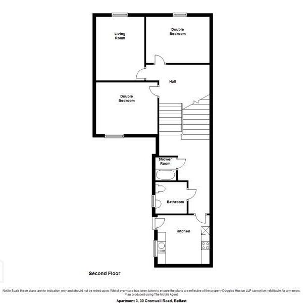 Flat 3, 30 Cromwell Road, Belfast, BT7 1JW - Photo 1