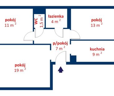 Przestronne 3 pokoje z parkingiem | Mokotów Stegny - Photo 1
