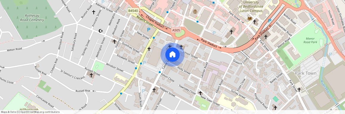 Castle Street, Luton, Bedfordshire, LU1